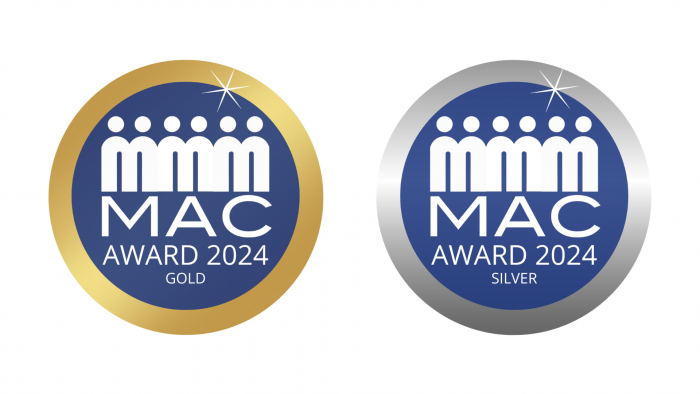 MAC gold award 2024 and MAC silver award 2024